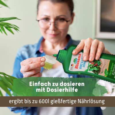 Blusana Flüssig Dünger Bims & Lava 1 l Flasche