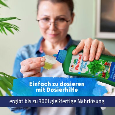 Blusana Flüssig Dünger Hydroponik 1 l Flasche