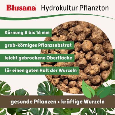 Blusana Pflanzton Körnung 8-16 mm