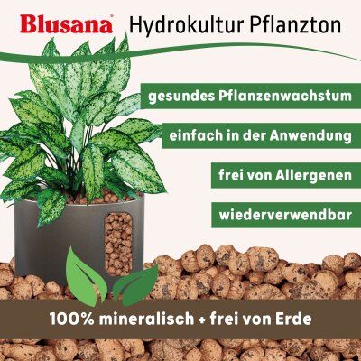 Blusana Pflanzton Körnung 8-16 mm