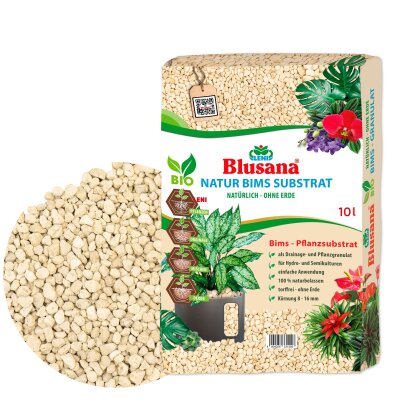 Blusana Bims Pflanzsubstrat Körnung 8-16 mm