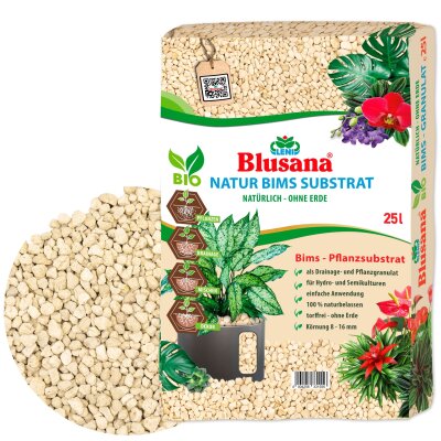 Blusana Bims Pflanzsubstrat Körnung 8-16 mm
