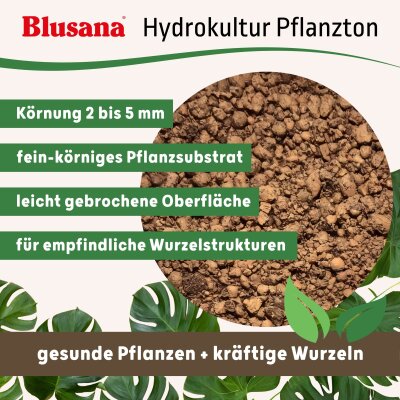 Blusana Pflanzton Körnung 2-4 mm