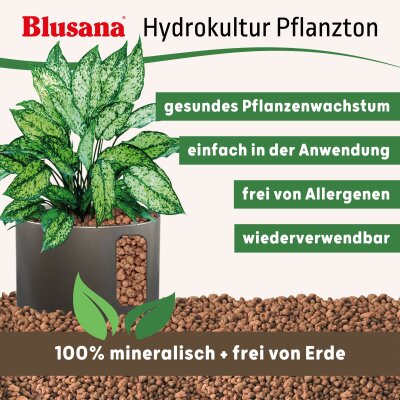 Blusana Pflanzton Körnung 2-4 mm