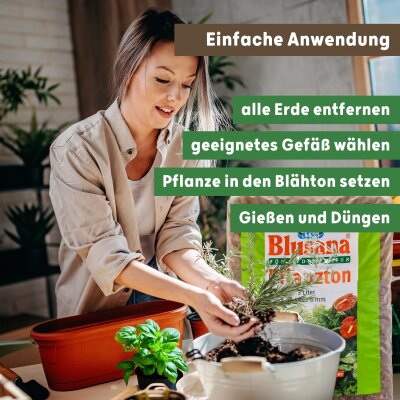 Blusana Pflanzton Körnung 2-4 mm