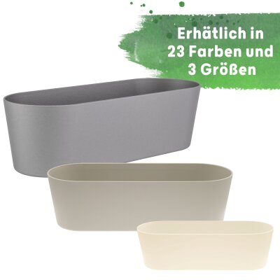 Flori Jardiniere Kunststoff matt genarbt