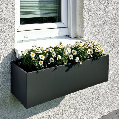 Elegance Wandgefäß rechteckig 80X22/22