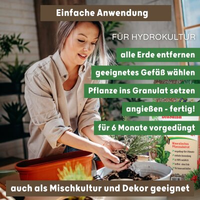 Blusana Mineralisches Pflanzsubstrat Körnung 2-5 mm