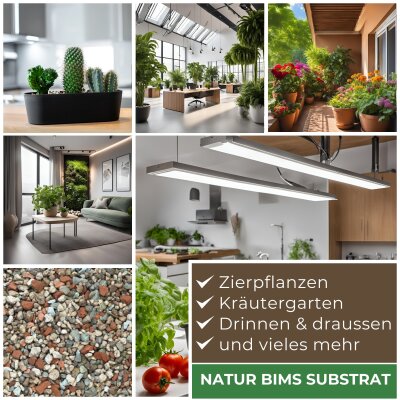 Blusana Mineralisches Pflanzsubstrat Körnung 2-5 mm