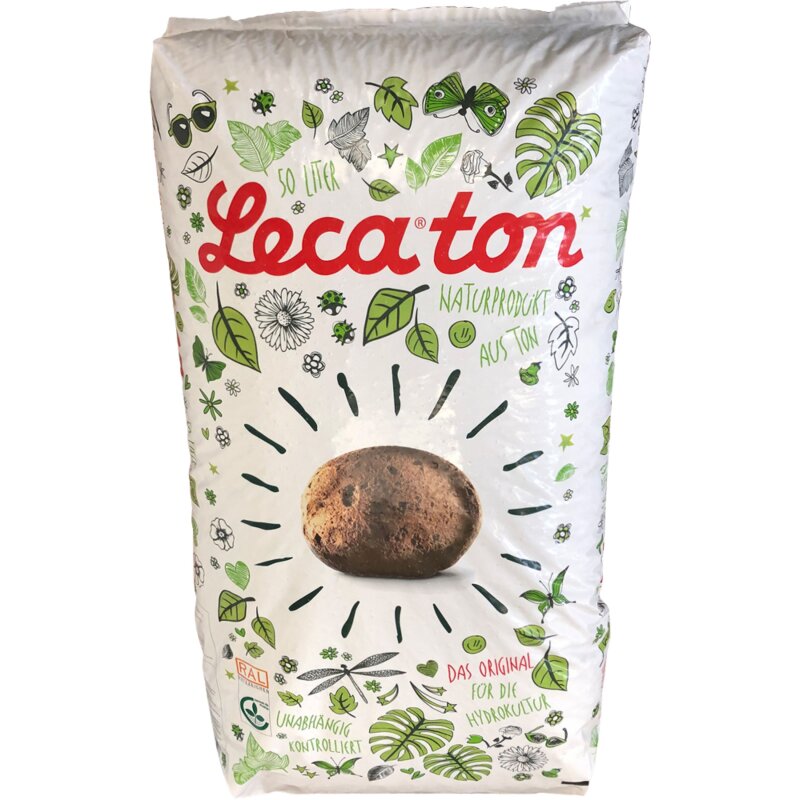 Blusana Pflanzton Körnung 4-8 mm 50 l Leca Ton Sack