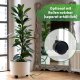 Corona Blumentopf Kunststoff glänzend