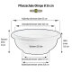 Pflanzschale Olimpo